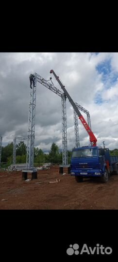 Кран-манипулятор, люлюка, автовышка