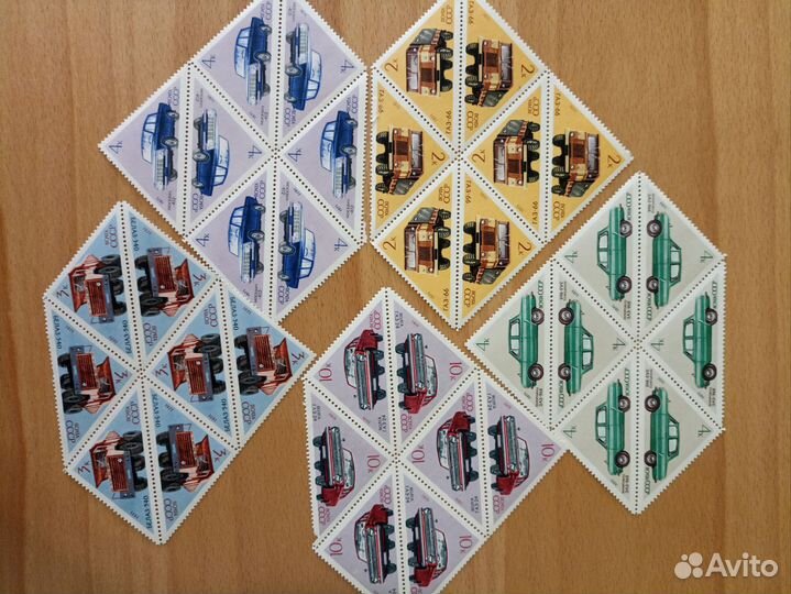 Почтовые марки СССР листами, купюра 25