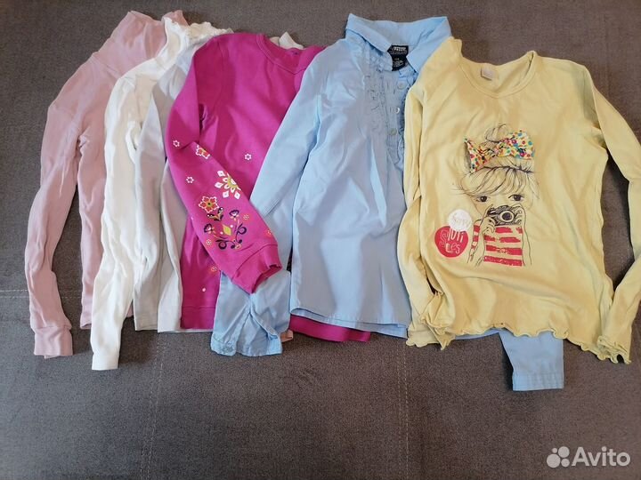 Вещи на девочку 128 134 пакетом