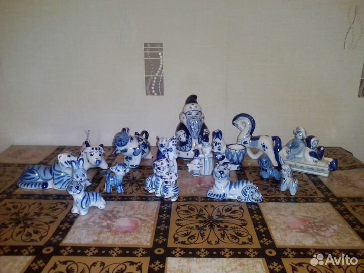 Статуэтки Гжель