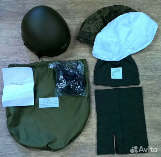 Шлем 6б47 новый с чехлами и сумкой 2рр, 3рр