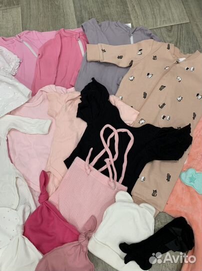 Пакет вещей на девочку 68-74
