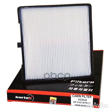Фильтр салонный KIA picanto 04- KC0030 kortex