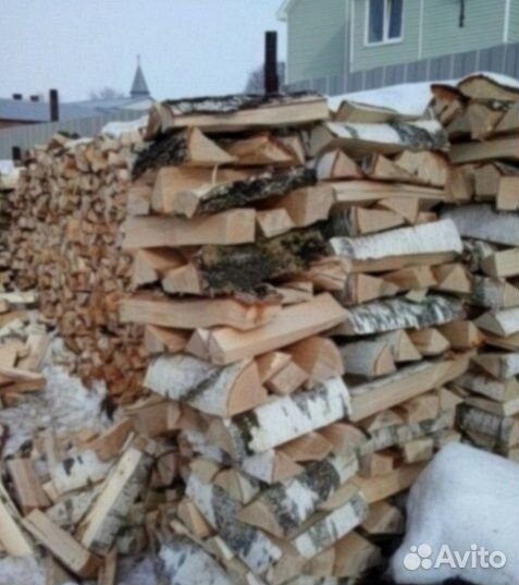 Дрова березовые колотые с доставкой