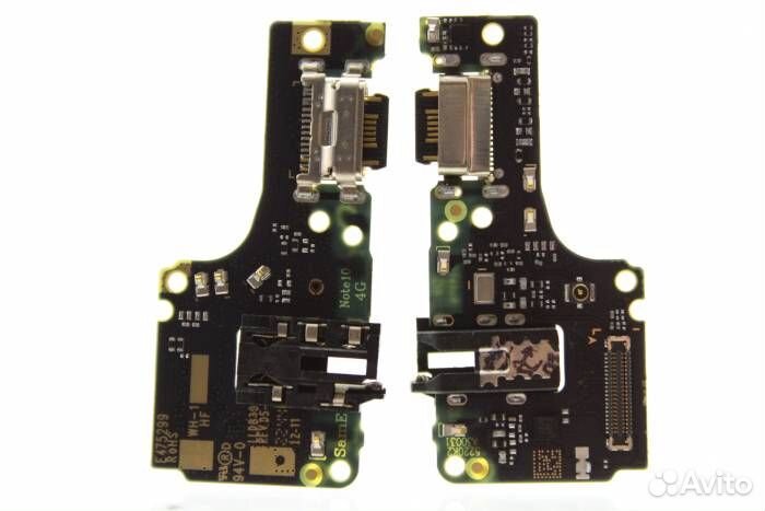 Шлейф Xiaomi Redmi Note 10 4G (плата) + разъем зар