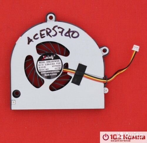 Кулер для ноутбука Acer Aspire 5251, 5551, 5552, 5