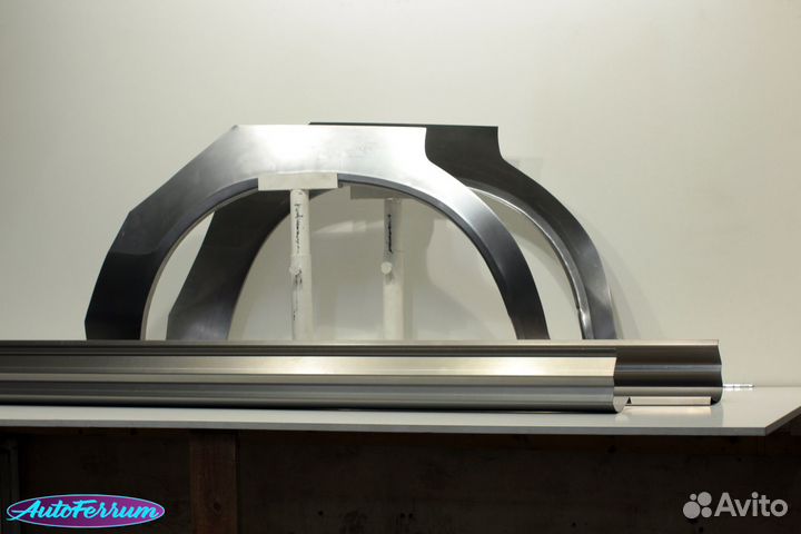 Mitsubishi Pajero Sport 1 задние арки и пороги