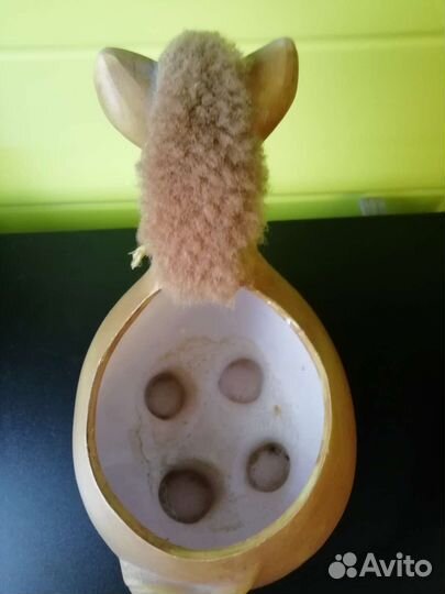 Кашпо керамика лошадка