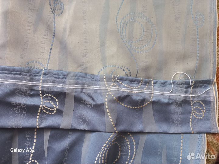 Шторы интерьерные бу