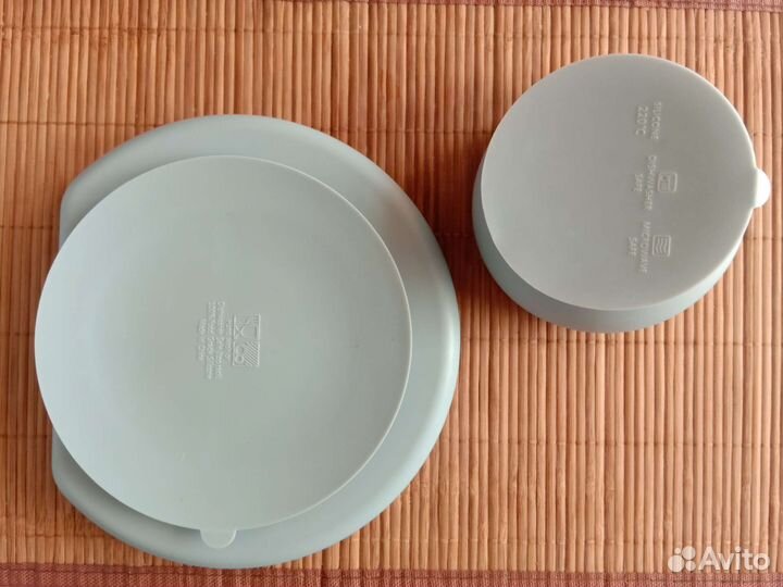 Посуда детская силиконовая, 5 предметов