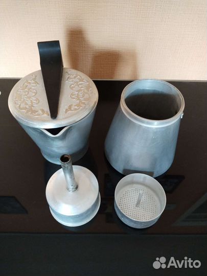 Кофеварка гейзерная СССР. 0,6 л. 1973 год