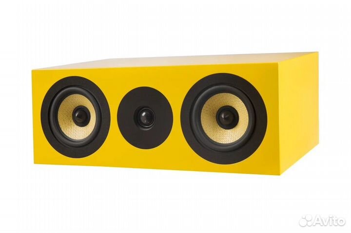 Акустика центрального канала Davis Acoustics Courbet C Yellow Gloss