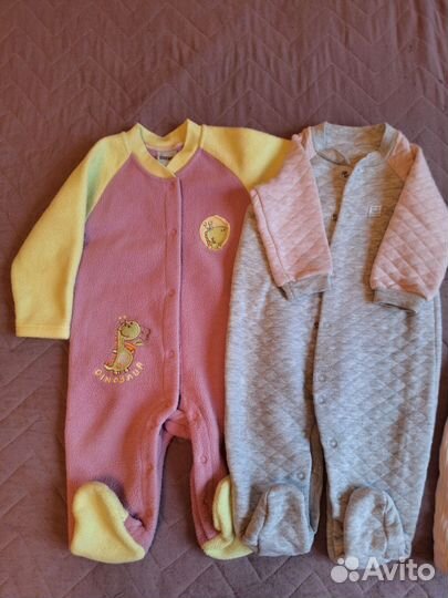 Одежда пакетом на девочку 68