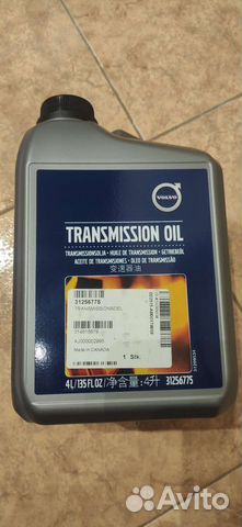 Масло АКПП volvo 31256775