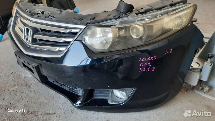 Передний бампер Хонда Акорд 8