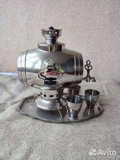 Самовар Бочонок СССР Москва 80