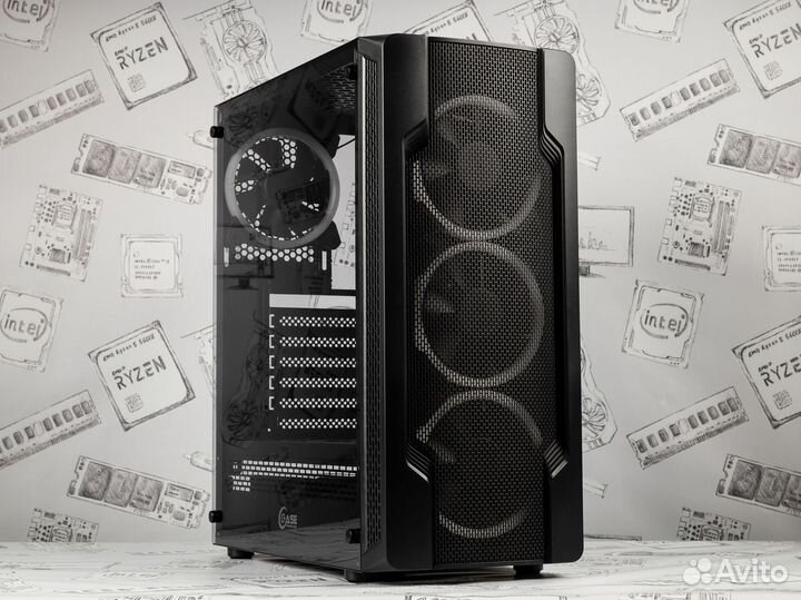 Корпуса PowerCase Mistral X4 Mesh LED Black