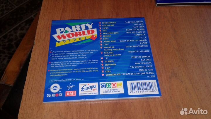 Party World volume 2 сd (Запечатан)