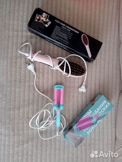 Расческа и плойка