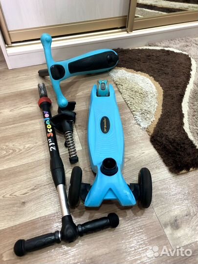 Детский самокат 3в1