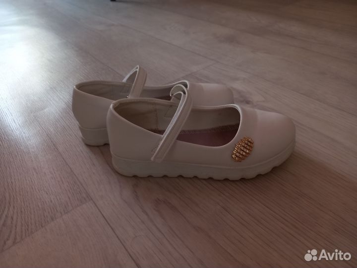 Туфли для девочки, одевали раз на выпускной