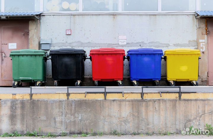 Пластиковый контейнер 1100л. Арт. 7365