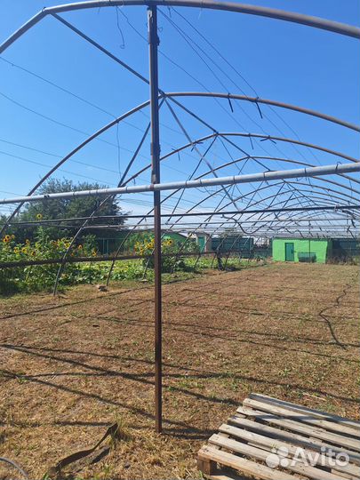 Теплица 24*9 м оцинковка