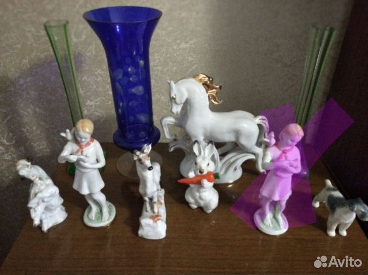 Фарфоровые статуэтки СССР лфз