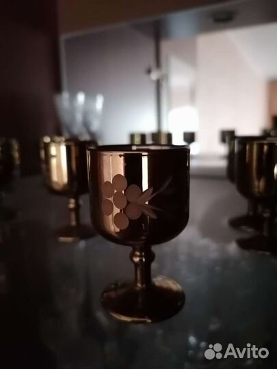 Хрустальные рюмки СССР