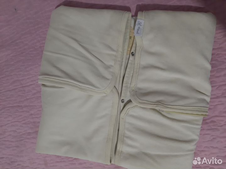 Одеяло-кокон на молнии для новорождённых