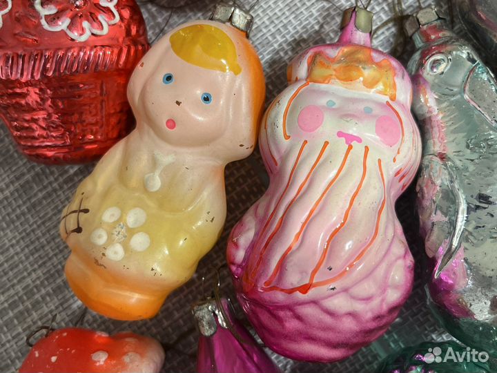 Елочные игрушки СССР