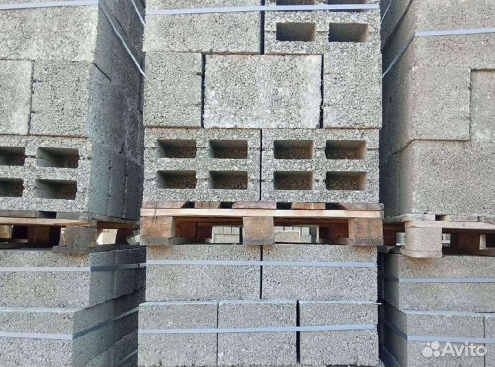 Блок керамзитобетонный 25