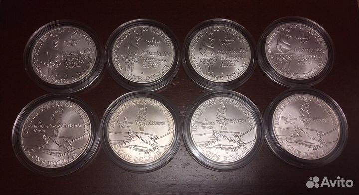 Набор Олимпиада Атланта 1996. Серебро