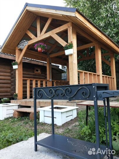 Аренда беседки + бани