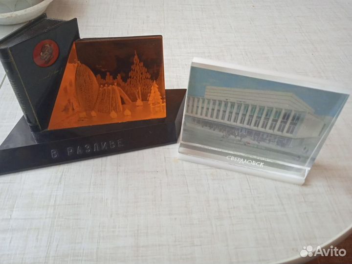 Оригинальное настольное памятное украшение СССР