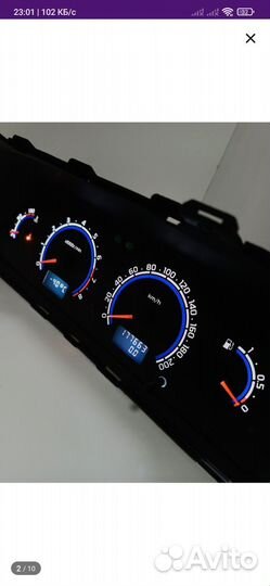 Шкала приборов ваз vdo