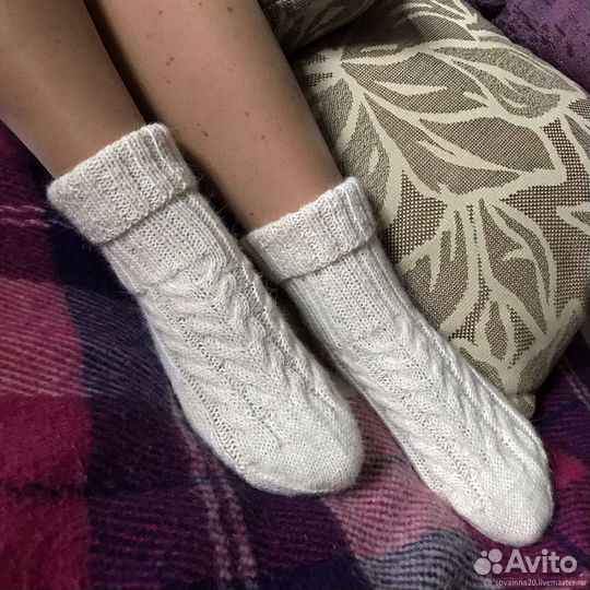 Носки вязаные ручной работы