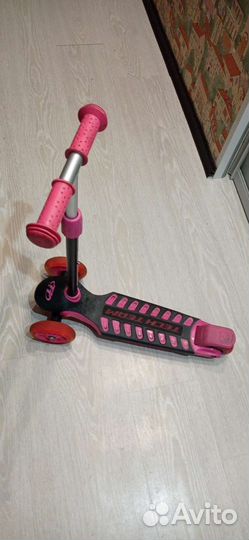 Детский самокат Tech team lambo светящиеся колеса