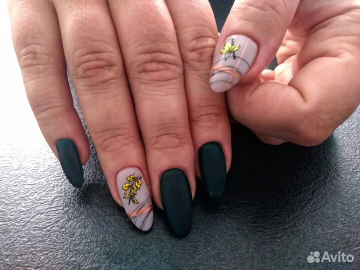 Маникюр с покрытием гель-лаком
