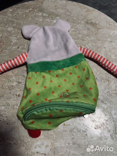 Мягкая игрушка поросенок хрюшка мешок для подарков