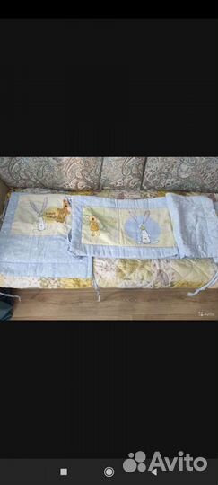 Бортики и балдахин в кроватку