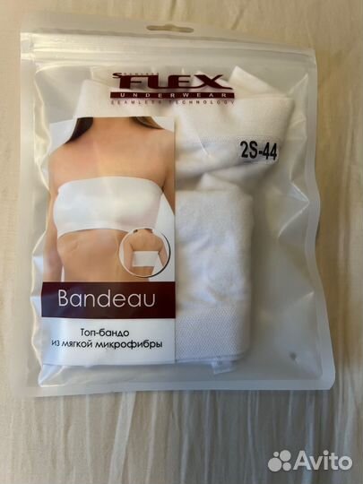 Топ бандо белый