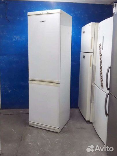 Холодильник бу 2х компрес 200см Zanussi гарантия