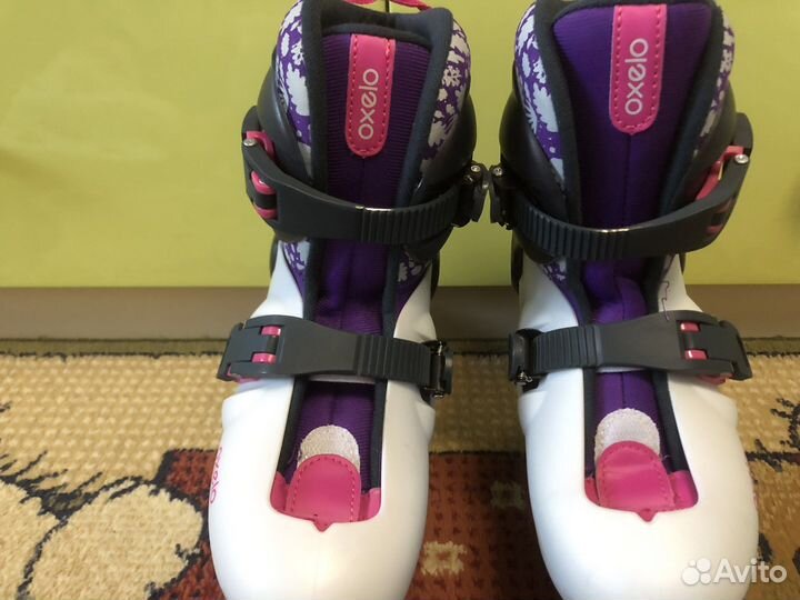 Ролики детские раздвижные oxelo. 32-34
