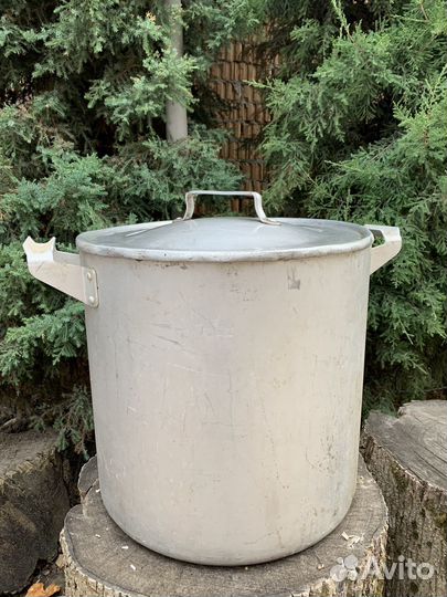 Кастрюля алюминиевая 30 литров