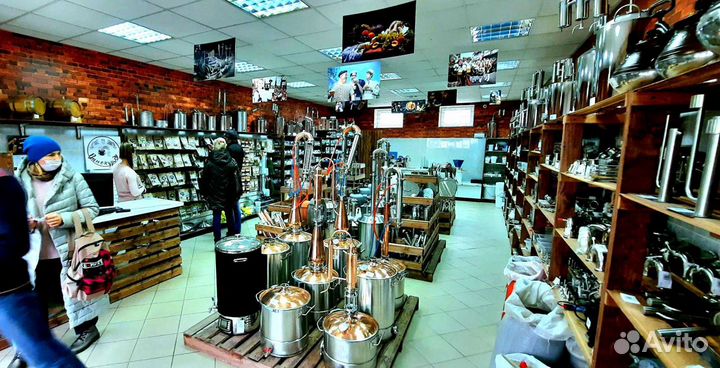 Самогонный аппарат медный 