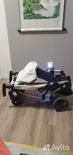 Коляска babyton, зимний конверт kaiser