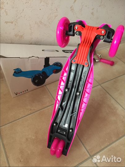 Самокат Scooter Maxi до 60 кг складная ручка