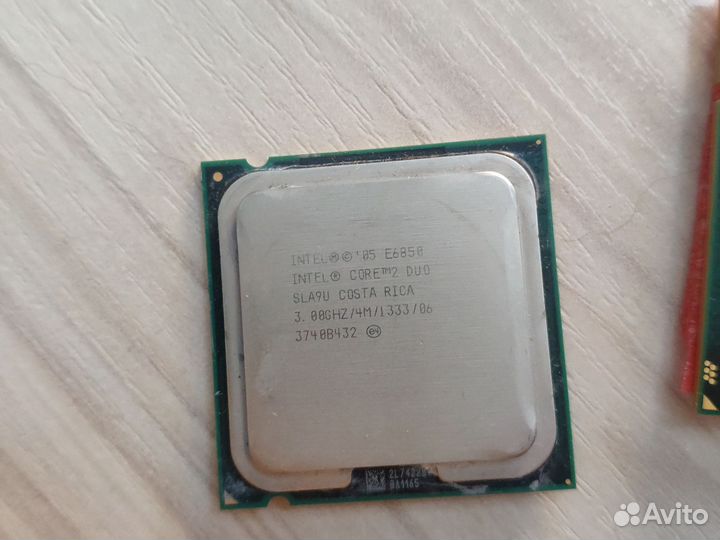 Процессор Core 2 Duo E6850, 3 Ghz