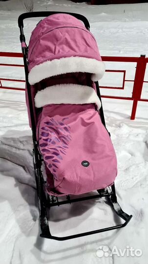 Санки-коляска Nika Детям 7-5K нд7-5K